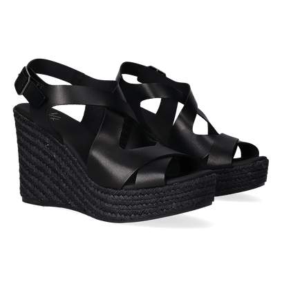 Girona Dames Espadrilles Negre