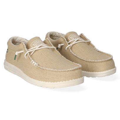 Wally Braided Heren Instappers Sand