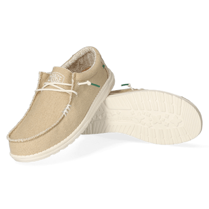 Wally Braided Heren Instappers Sand