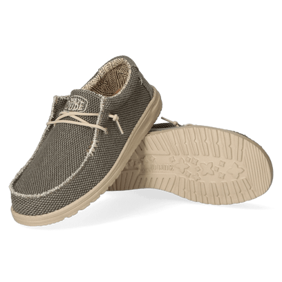 Wally Braided Heren Instappers Army