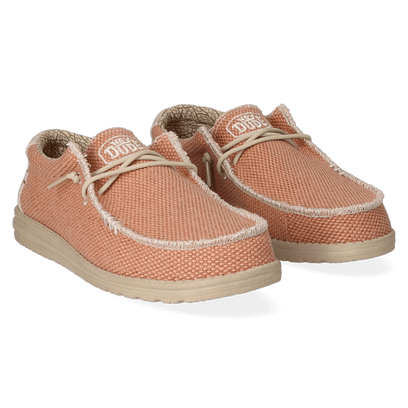 Wally Braided Heren Instappers Tangerine