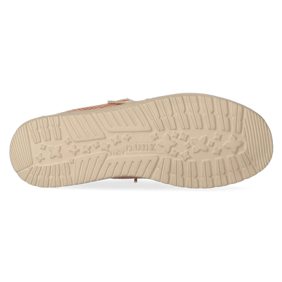 Wally Braided Heren Instappers Tangerine