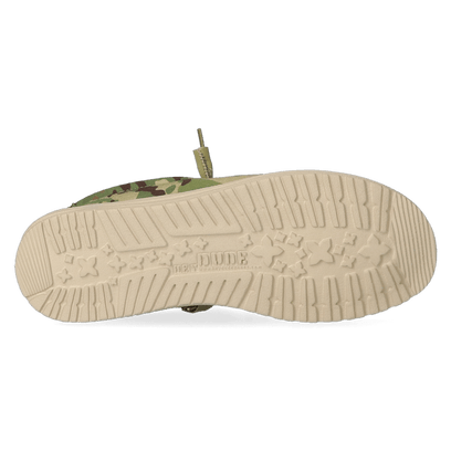 Wally Camouflage Heren Instappers Multi Camo