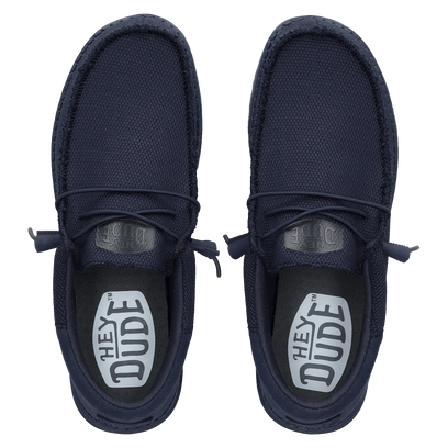Wally Funk Mono Heren Instappers Navy