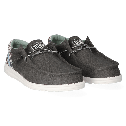 Wally Funk Heren Instappers Tie Dye Grey