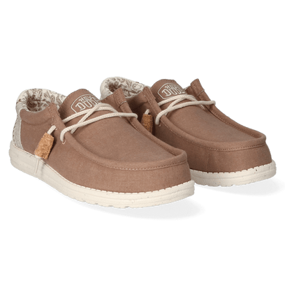 Wally Break Stitch Heren Instappers Clay