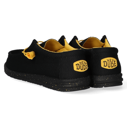 Wally Sox Heren Instappers Black/Yellow