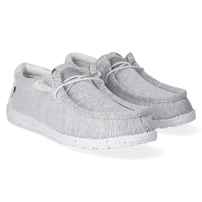 Wally Sox Heren Instappers Stone White