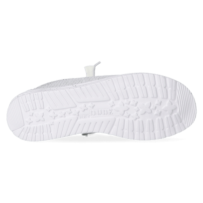 Wally Sox Heren Instappers Stone White