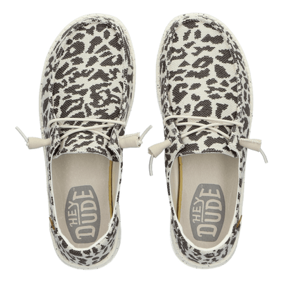 Wendy Dames Instappers Cheetah Grey