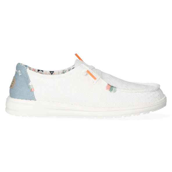 Wendy Boho Dames Instappers White Crochet Wendy Boho Dames Instappers White Crochet