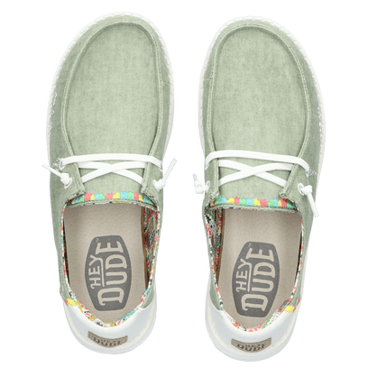 Wendy Boho Dames Instappers Olive