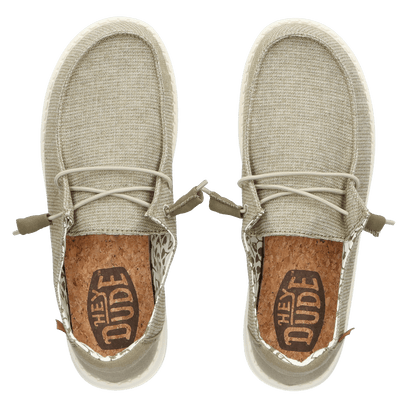 Wendy Chambray Dames Instappers Sage