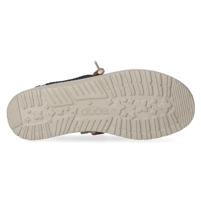 Wendy Knit Dames Instappers Black