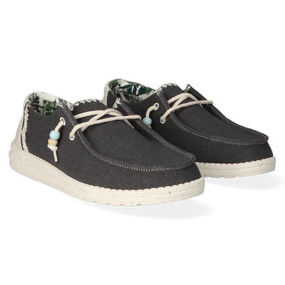 Wendy Fringe Dames Instappers Carbon