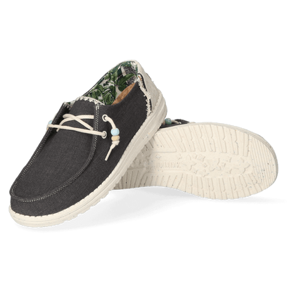 Wendy Fringe Dames Instappers Carbon