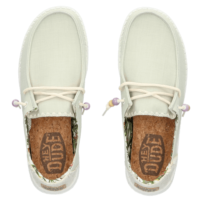 Wendy Fringe Dames Instappers Sage