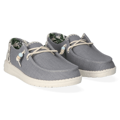 Wendy Fringe Dames Instappers Indigo