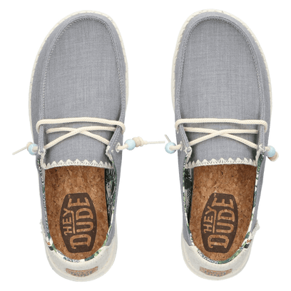 Wendy Fringe Dames Instappers Indigo