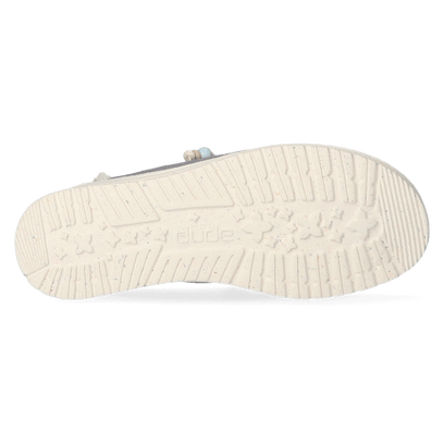 Wendy Fringe Dames Instappers Indigo