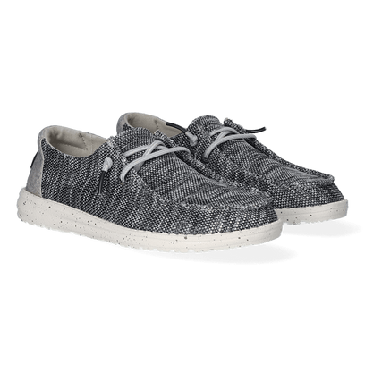 Wendy Sox Dames Instappers Dark Grey