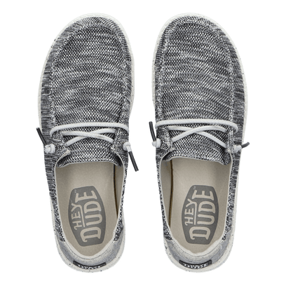 Wendy Sox Dames Instappers Dark Grey