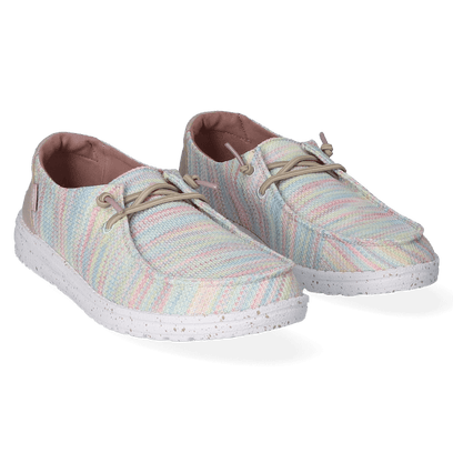 Wendy Sox Dames Instappers Aurora White