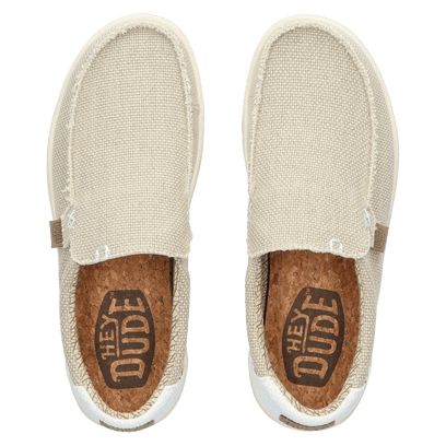 Mikka Braided Heren Instappers Off White