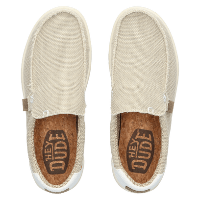 Mikka Braided Heren Instappers Off White
