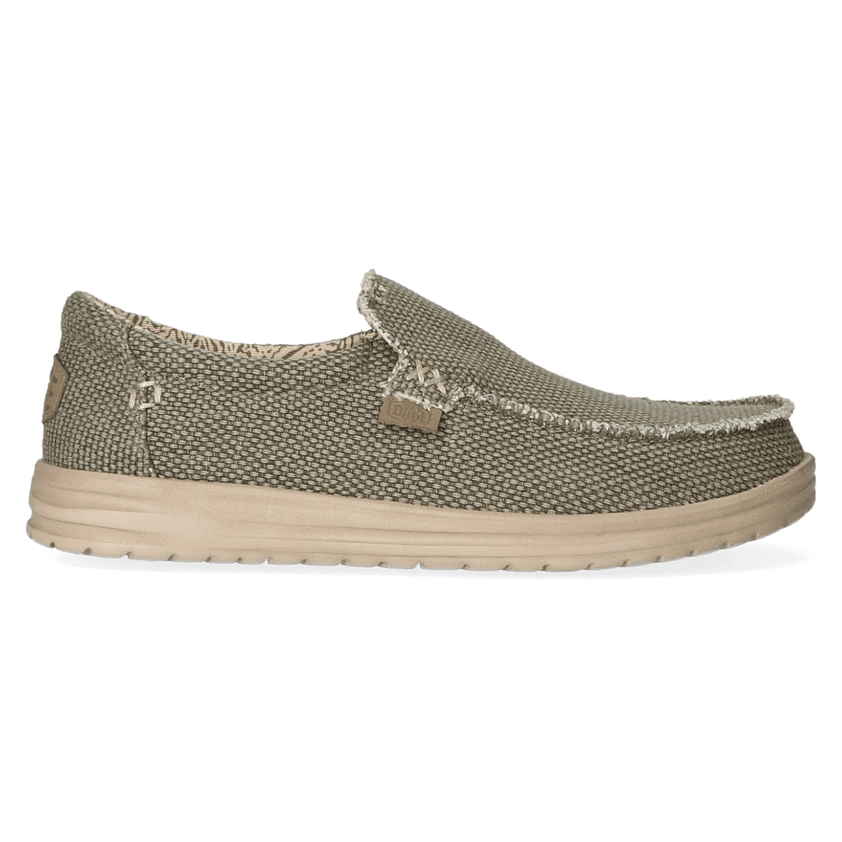 Mikka Braided Heren Instappers Army