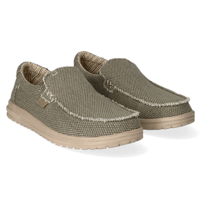 Mikka Braided Heren Instappers Army