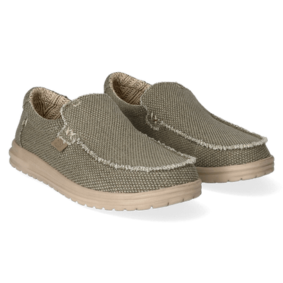 Mikka Braided Heren Instappers Army
