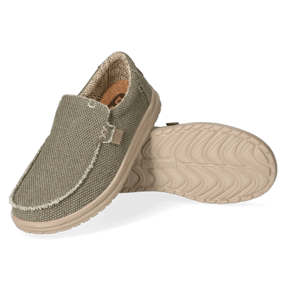 Mikka Braided Heren Instappers Army