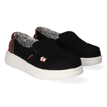 Misty Rise Dames Instappers Black Palm