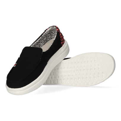 Misty Rise Dames Instappers Black Palm