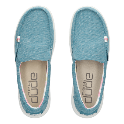 Misty Rise Dames Instappers Tropical Blue