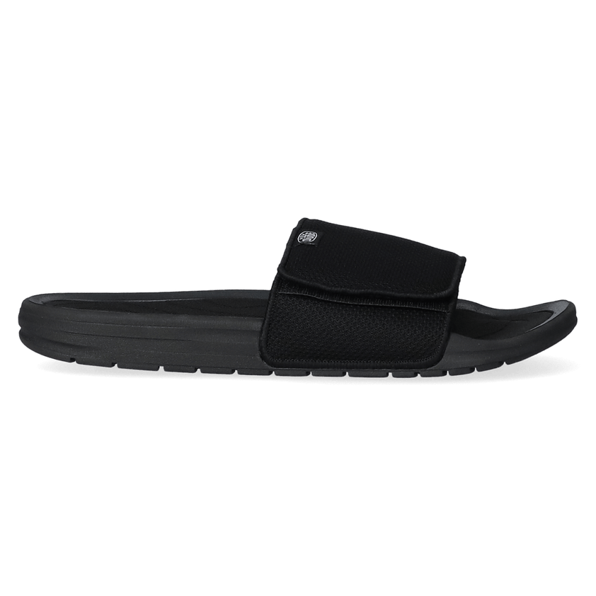Phoenix Basic Knit Heren Slippers Black