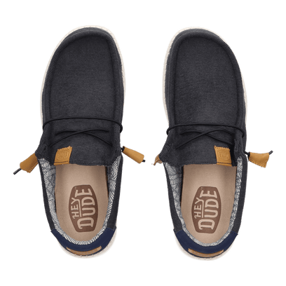 Wally Corduroy Heren Instappers Navy