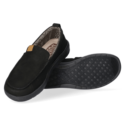 Wally Grip Moc Craft Leather Heren Mocassins Black