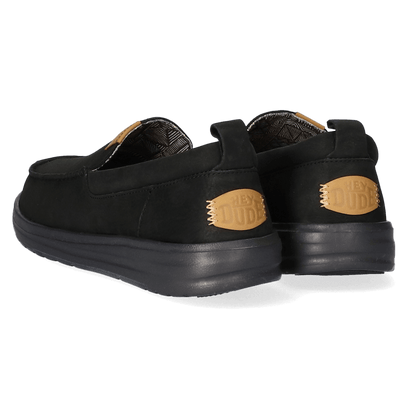 Wally Grip Moc Craft Leather Heren Mocassins Black