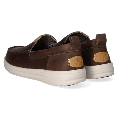 Wally Grip Moc Craft Leather Heren Mocassins Grey