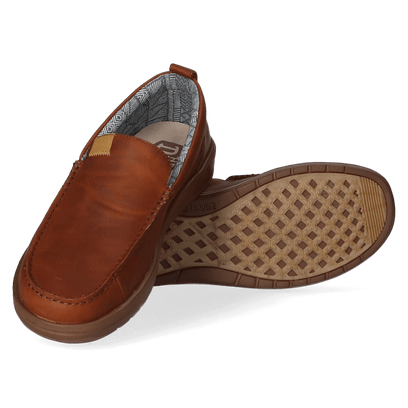 Wally Grip Moc Craft Leather Heren Mocassins Brown