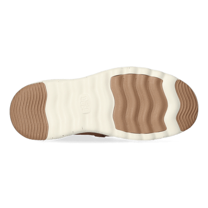 Reyes Leather Dames Boots Tobacco Brown