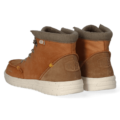 Bradley Leather Heren Boots Cognac