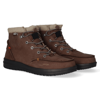 Bradley Leather Heren Boots Brown
