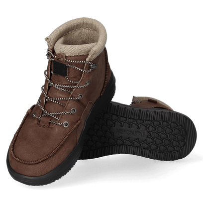 Bradley Leather Heren Boots Brown