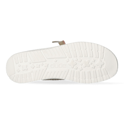 Wendy Wave Corduroy Dames Instappers Olive Grey