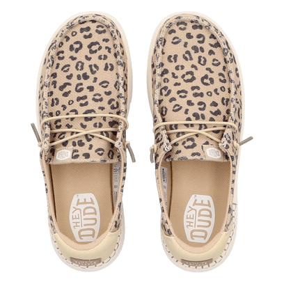 Wendy Rise Leo Dames Instappers Tan/Black