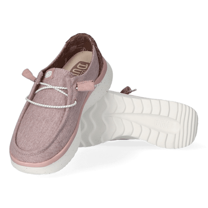 Wendy Peak Chambray Dames Instappers Mauve