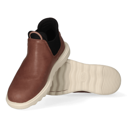 Branson Craft Leather Dames Boots Coffee